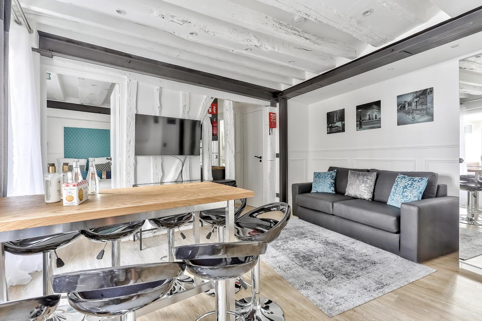 93 - Luxury Flat In Le Marais Apartamento Paris Exterior foto