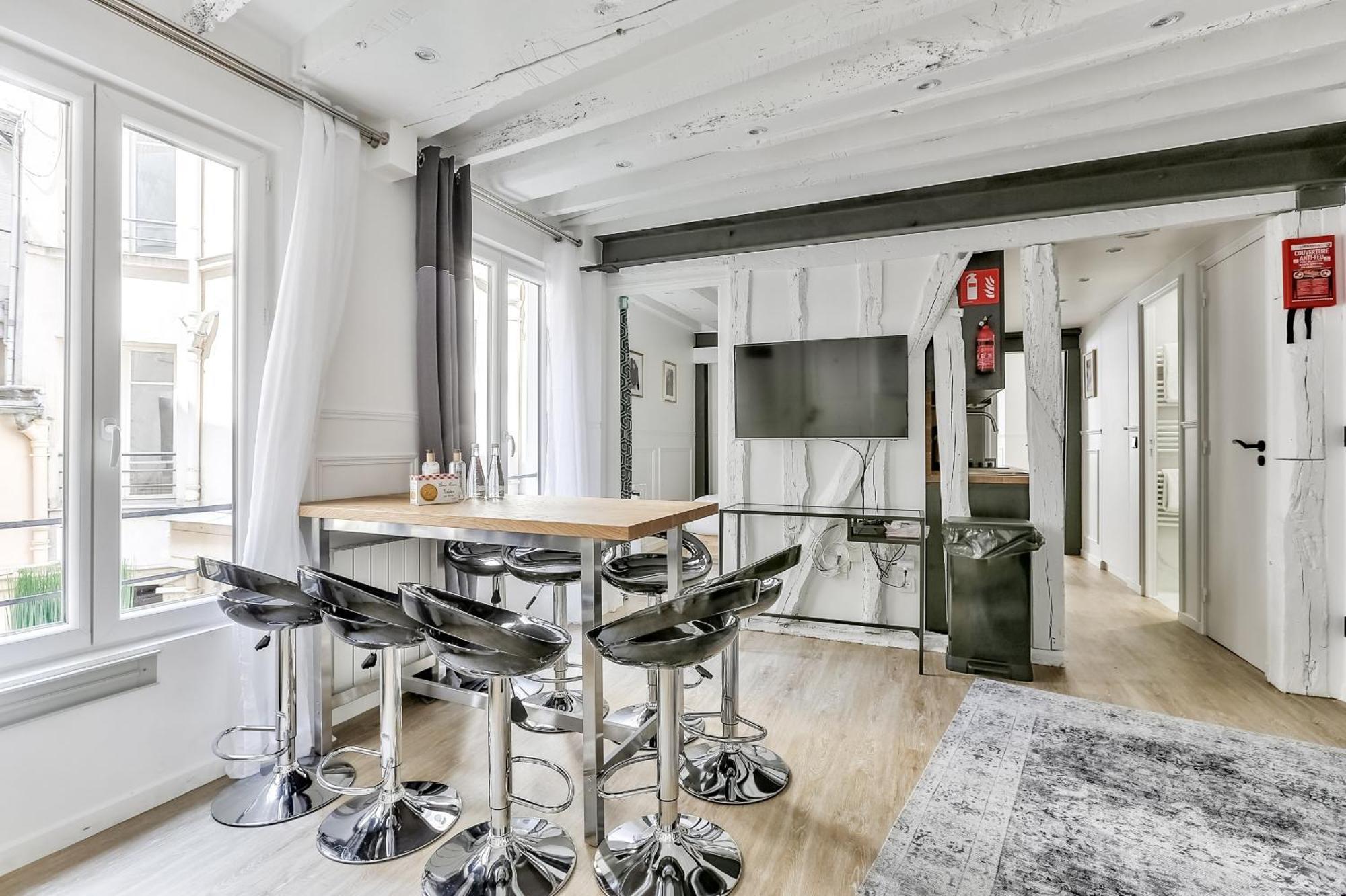 93 - Luxury Flat In Le Marais Apartamento Paris Exterior foto